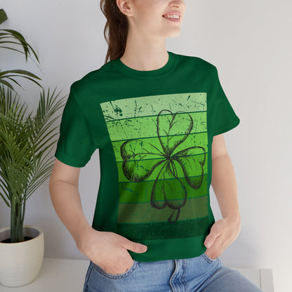 Green Shamrock | Unisex Jersey Short Sleeve Tee