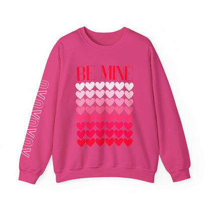 Be Mine | Valentine Day Sweatshirt | Unisex Heavy Blend™ Crewneck Sweatshirt