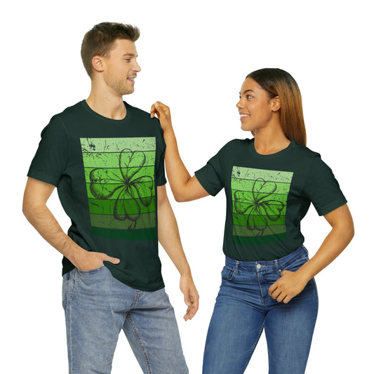 Green Shamrock | Unisex Jersey Short Sleeve Tee