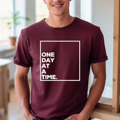 One Day at a Time Unisex Jersey Short Sleeve Tee