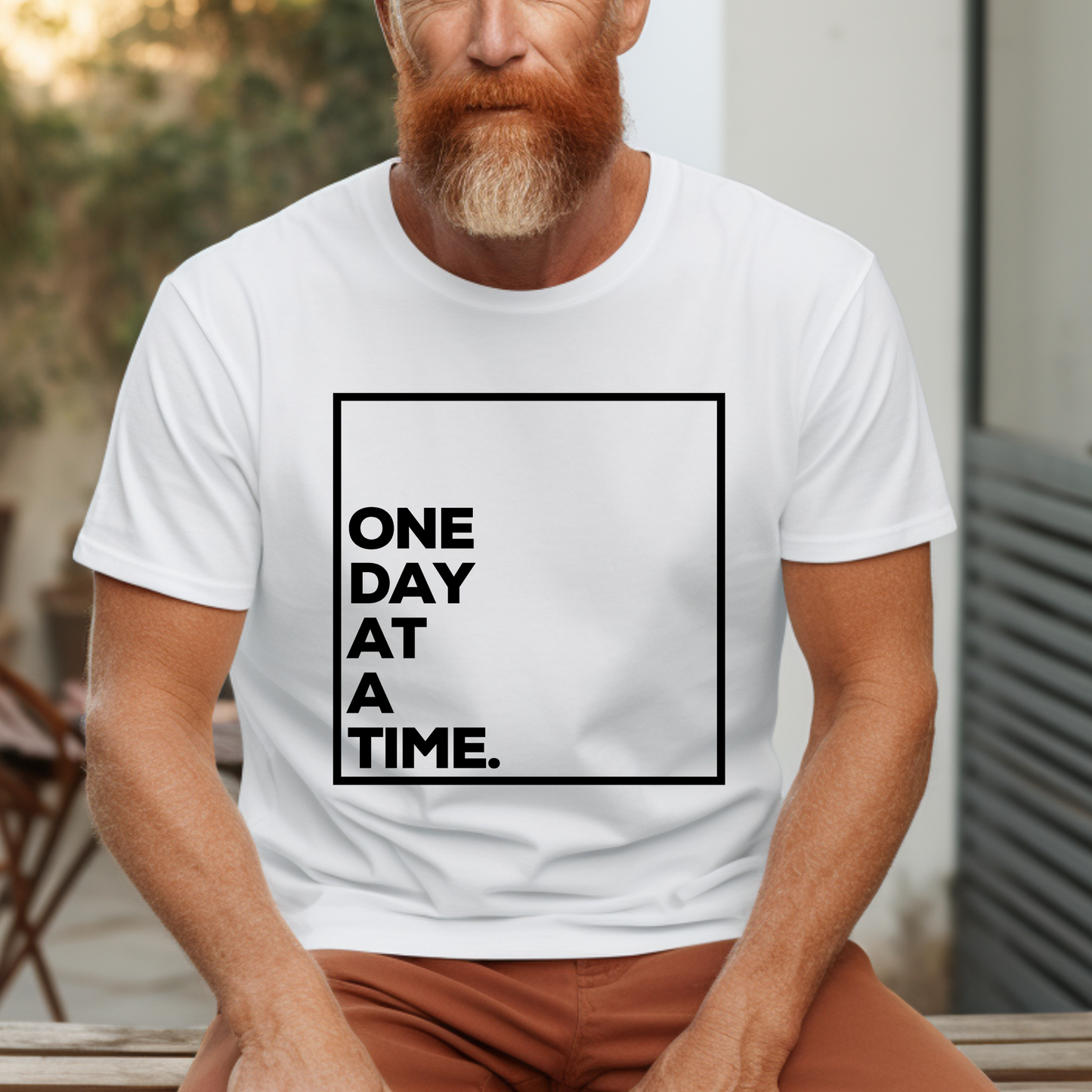 One Day at a Time Unisex Jersey Short Sleeve Tee