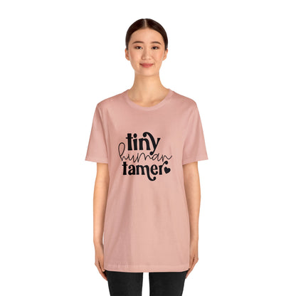 Tiny Human Tamer Unisex Jersey Short Sleeve Tee