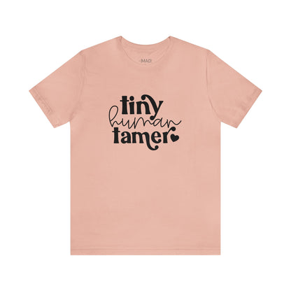 Tiny Human Tamer Unisex Jersey Short Sleeve Tee