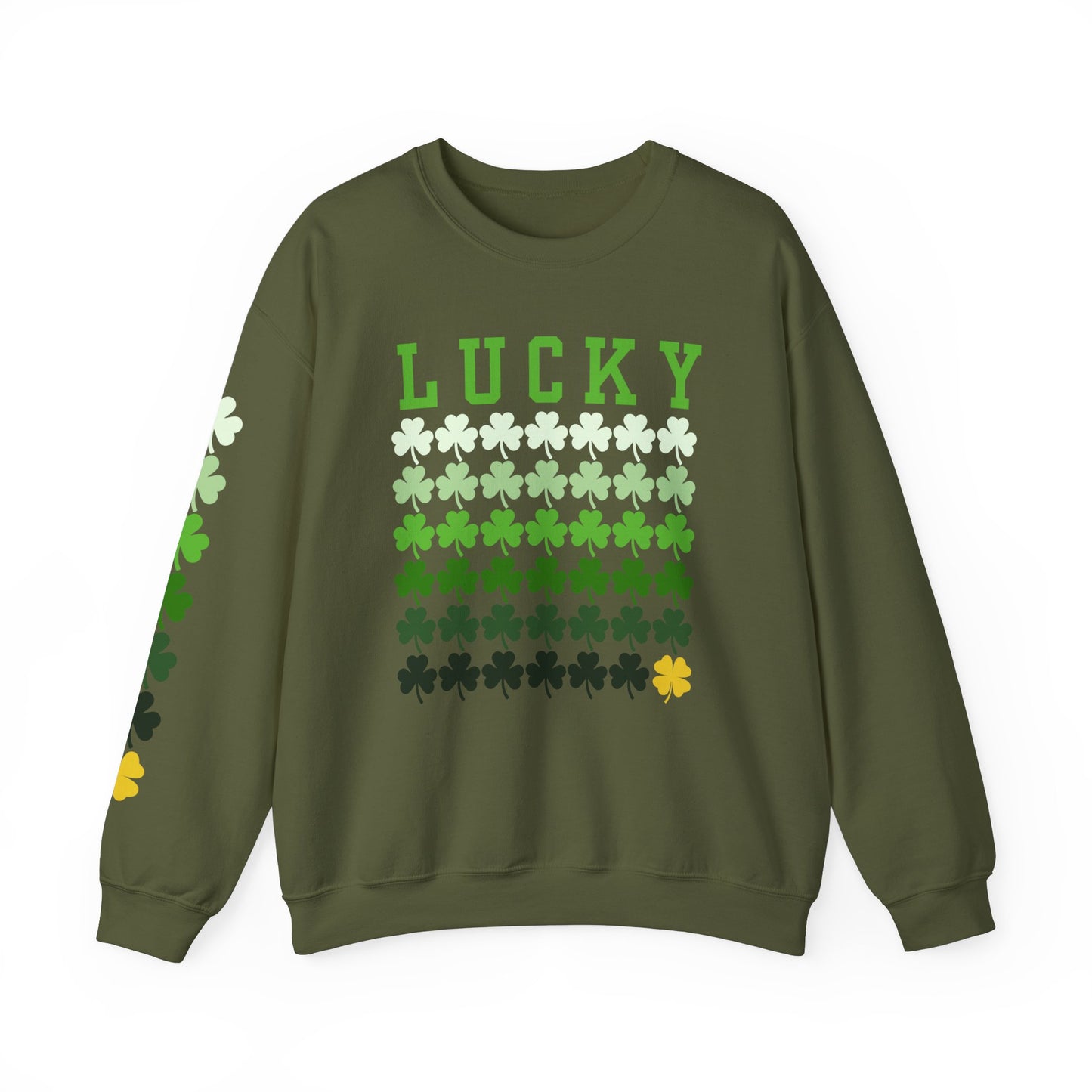 Lucky Shamrock Unisex Heavy Blend™ Crewneck Sweatshirt