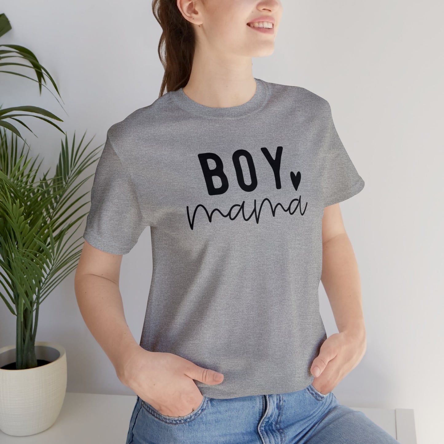 Boy Mama | Unisex Jersey Short Sleeve Tee