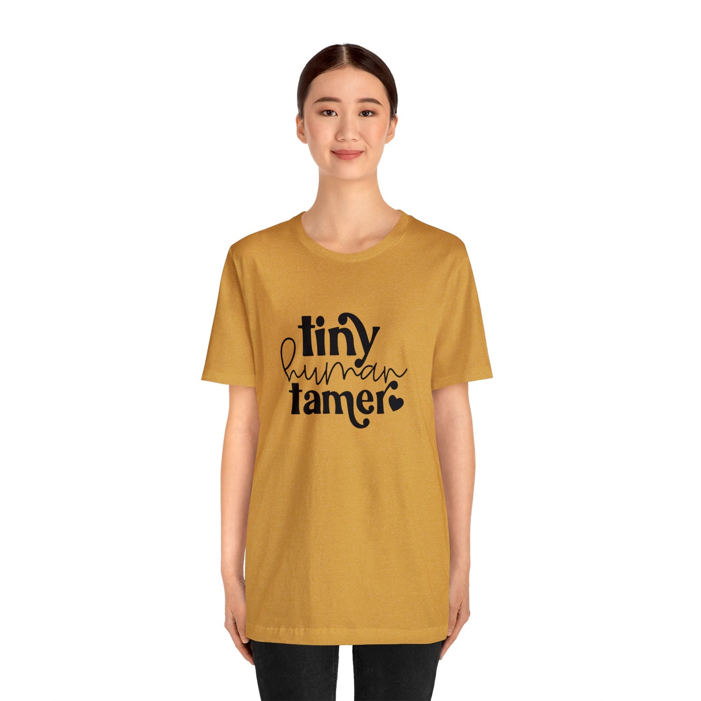 Tiny Human Tamer Unisex Jersey Short Sleeve Tee