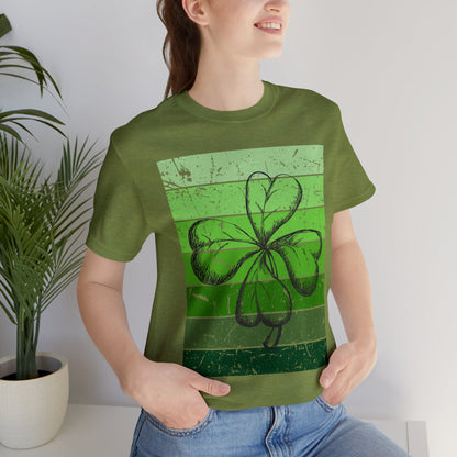 Green Shamrock | Unisex Jersey Short Sleeve Tee