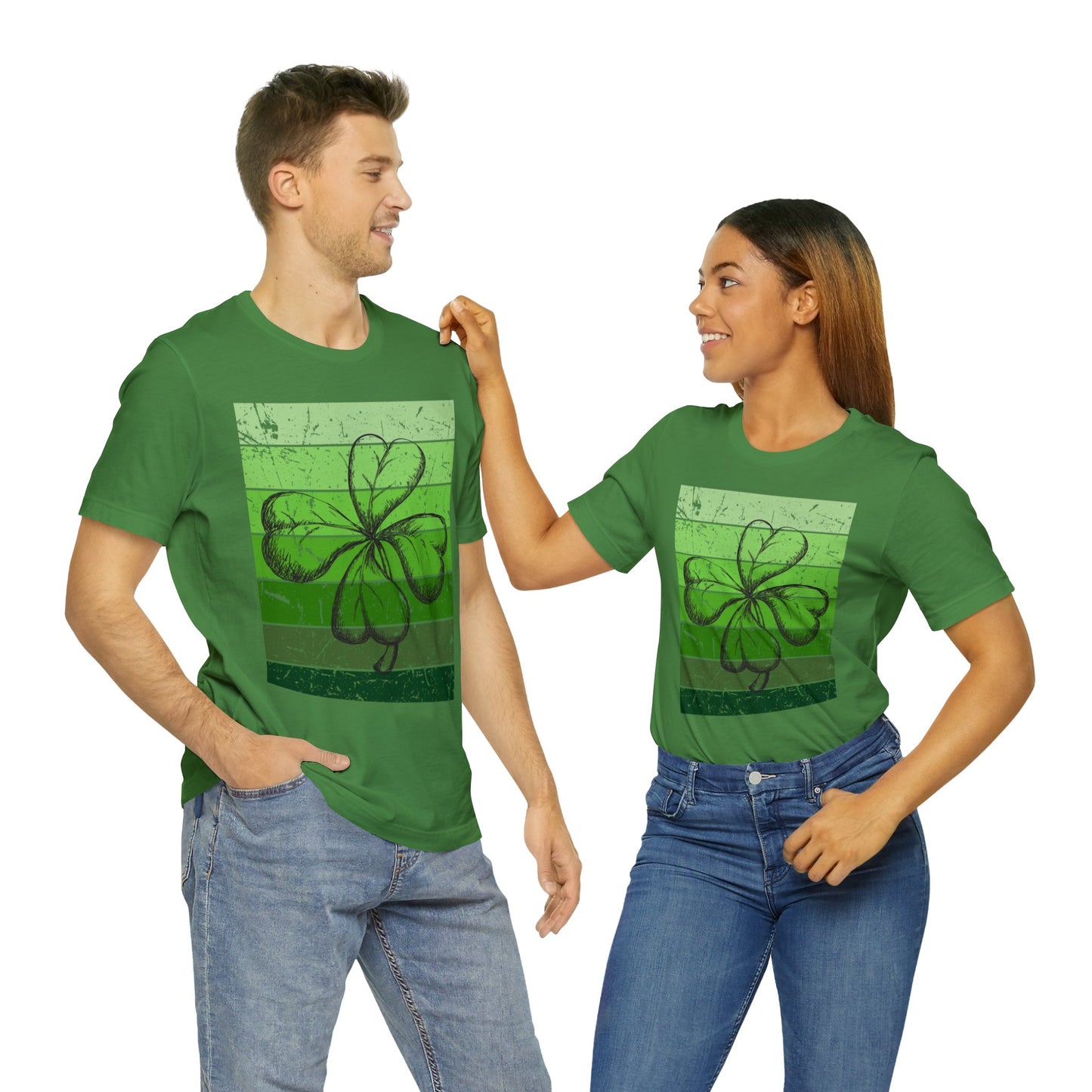 Green Shamrock | Unisex Jersey Short Sleeve Tee