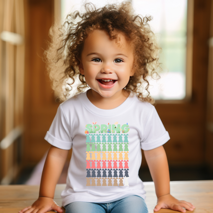 Spring Toddler Short Sleeve Tee