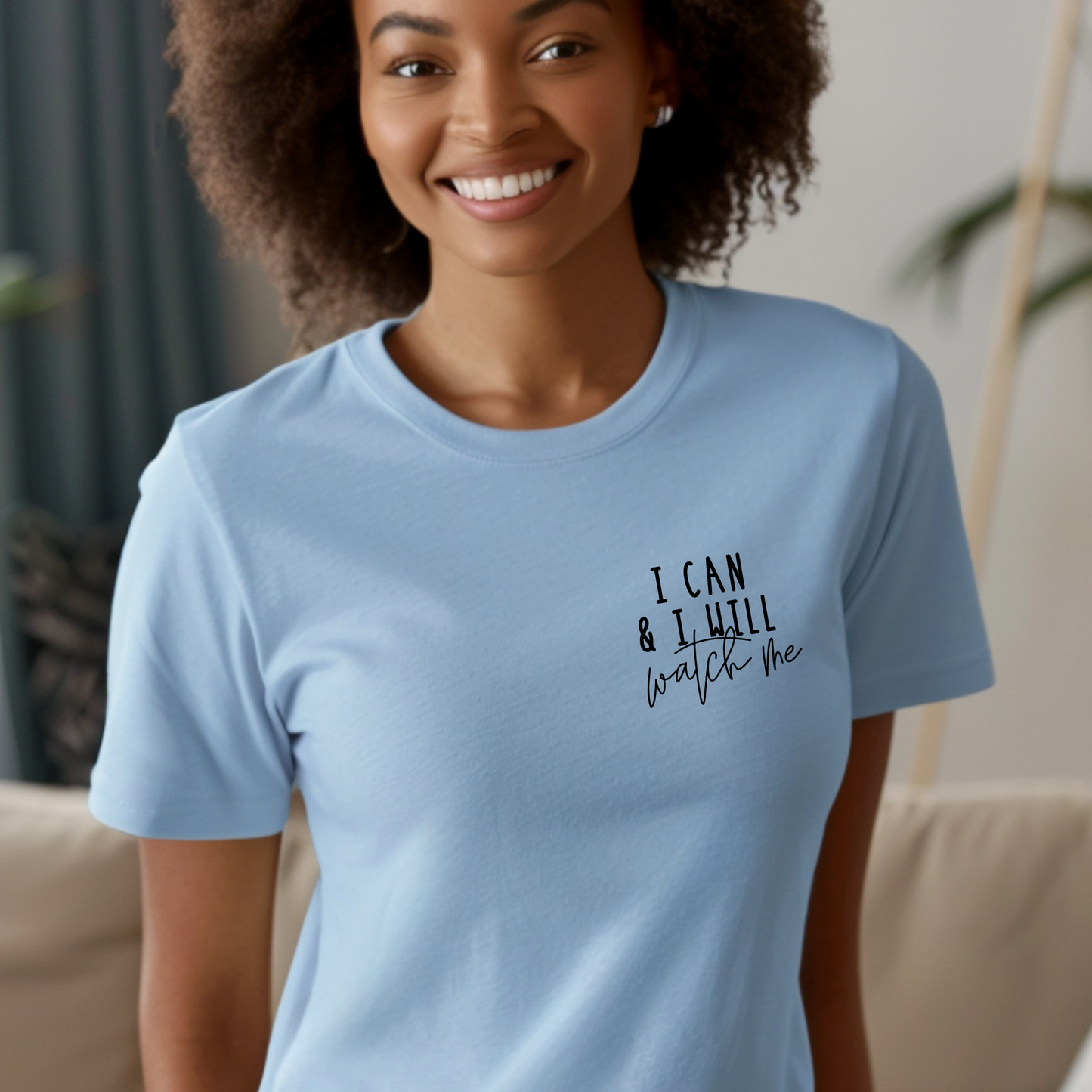 I can and I will watch me Unisex Jersey Short Sleeve Tee