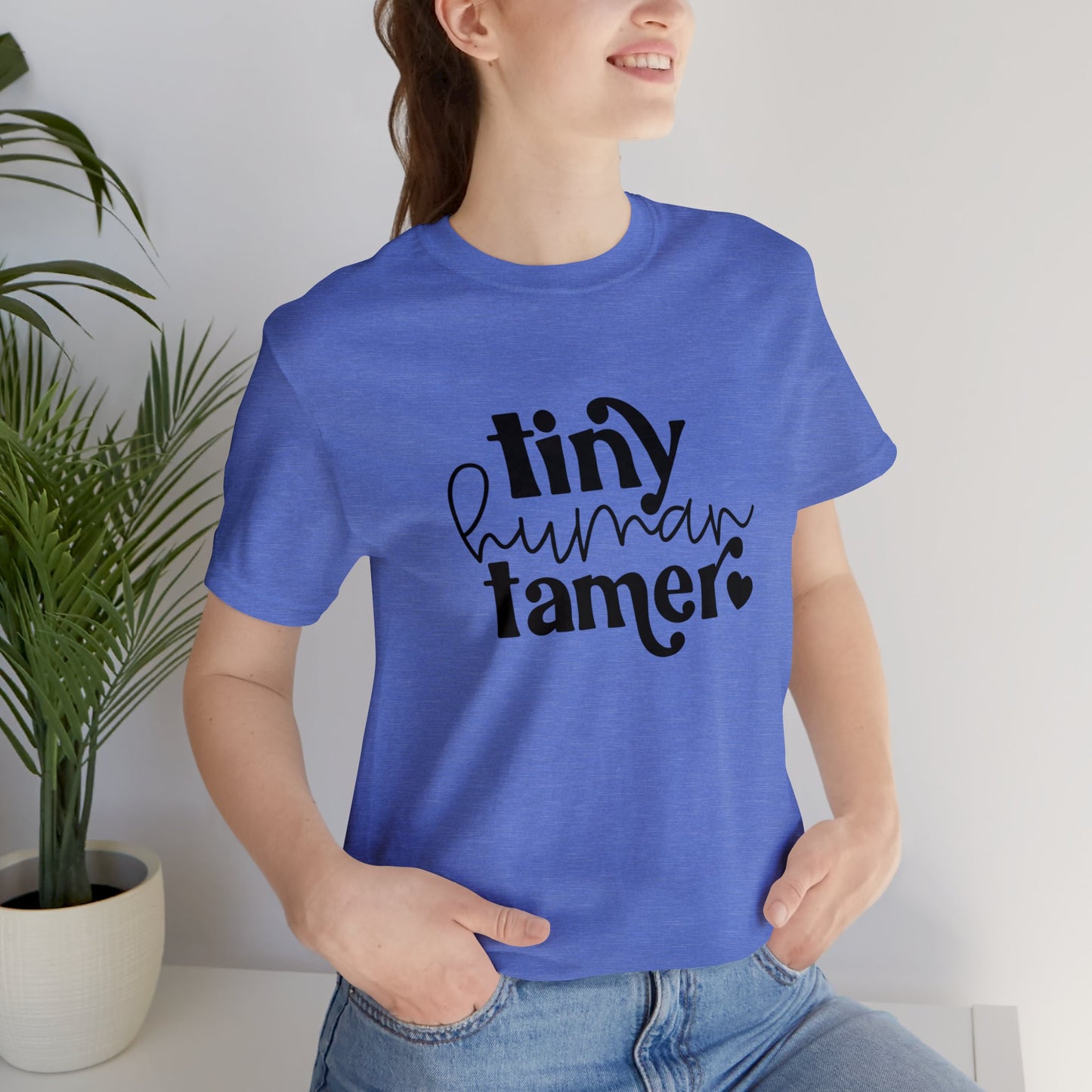 Tiny Human Tamer Unisex Jersey Short Sleeve Tee