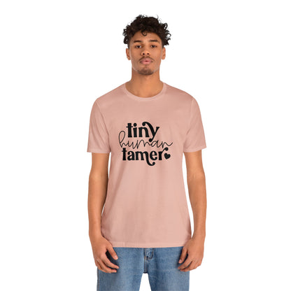 Tiny Human Tamer Unisex Jersey Short Sleeve Tee