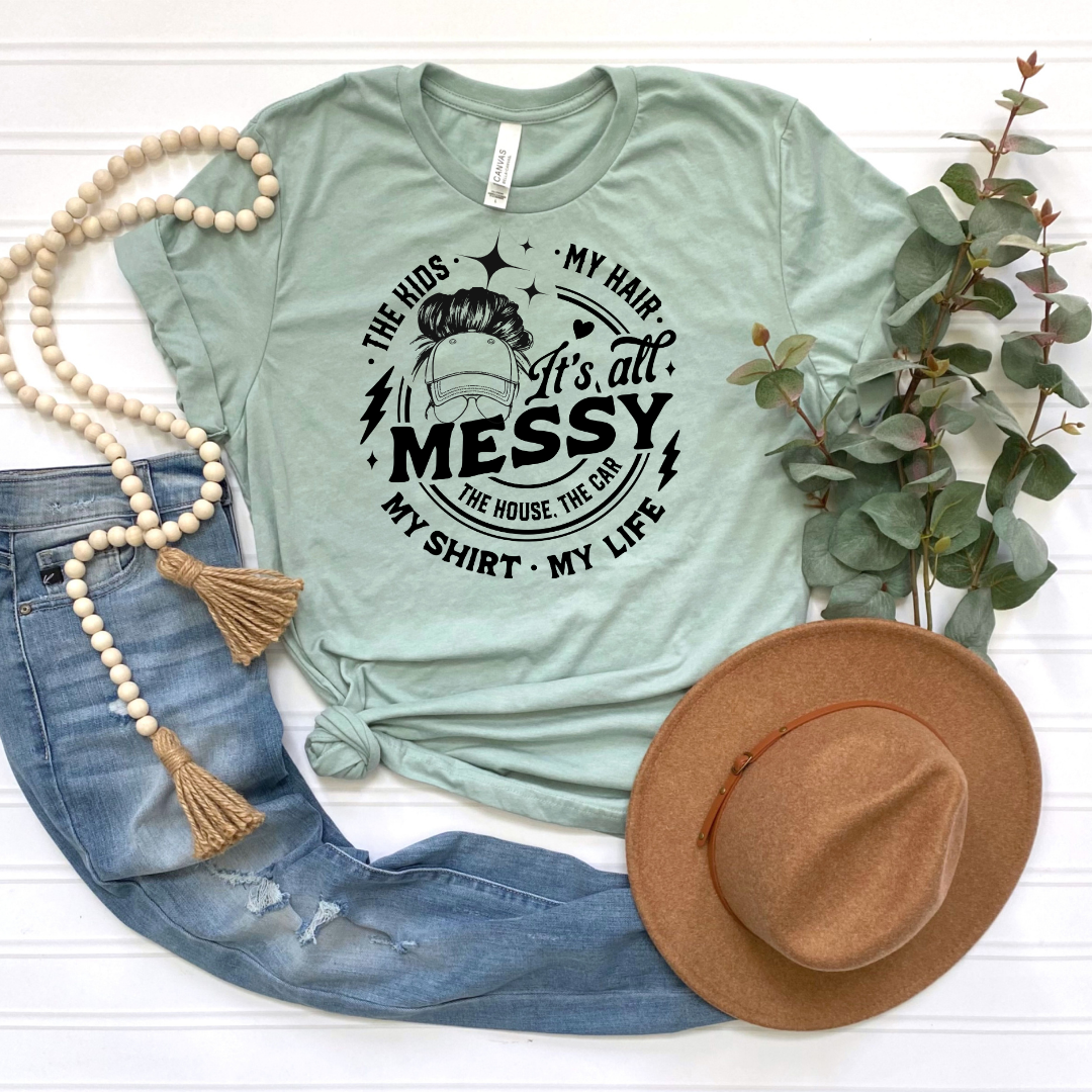 Messy Life Unisex Jersey Short Sleeve Tee