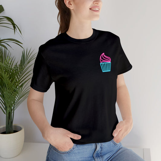 Cupcakes: Because Adulting is Hard and Parenting is Harder | Unisex Jersey Short Sleeve Tee