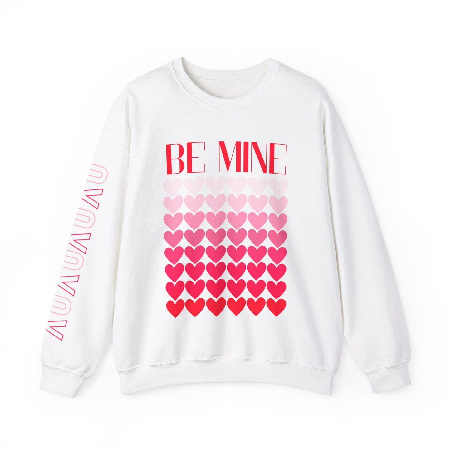 Be Mine | Valentine Day Sweatshirt | Unisex Heavy Blend™ Crewneck Sweatshirt