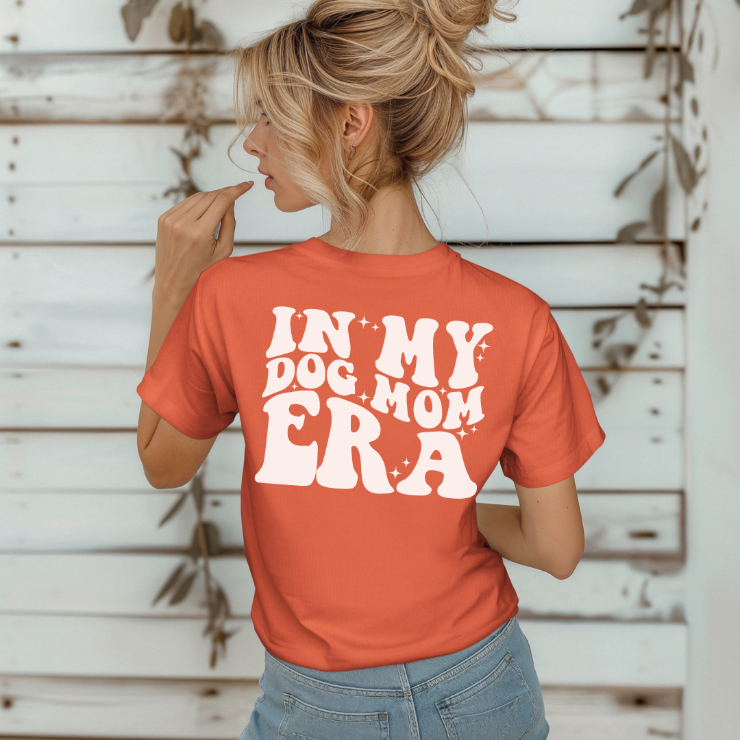 In My Dog Mom Era Unisex Jersey Short Sleeve Tee