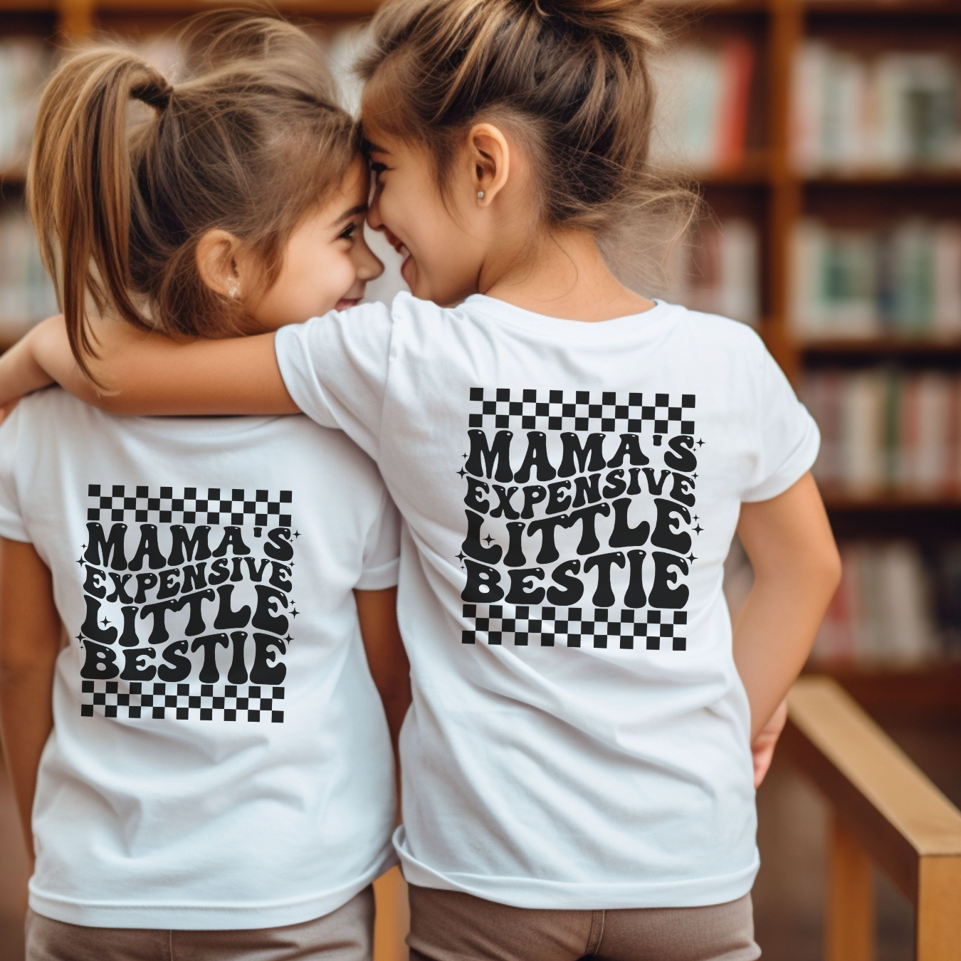 Mama's Expensive Little Bestie Youth Short Sleeve Tee