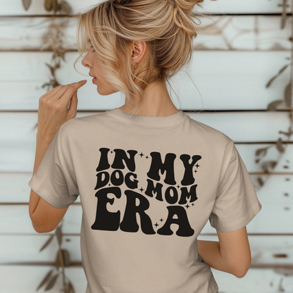 In My Dog Mom Era Unisex Jersey Short Sleeve Tee