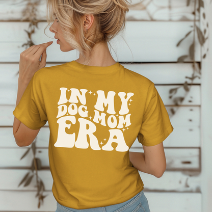 In My Dog Mom Era Unisex Jersey Short Sleeve Tee