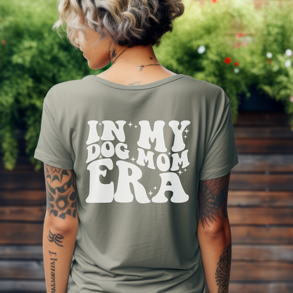 In My Dog Mom Era Unisex Jersey Short Sleeve Tee