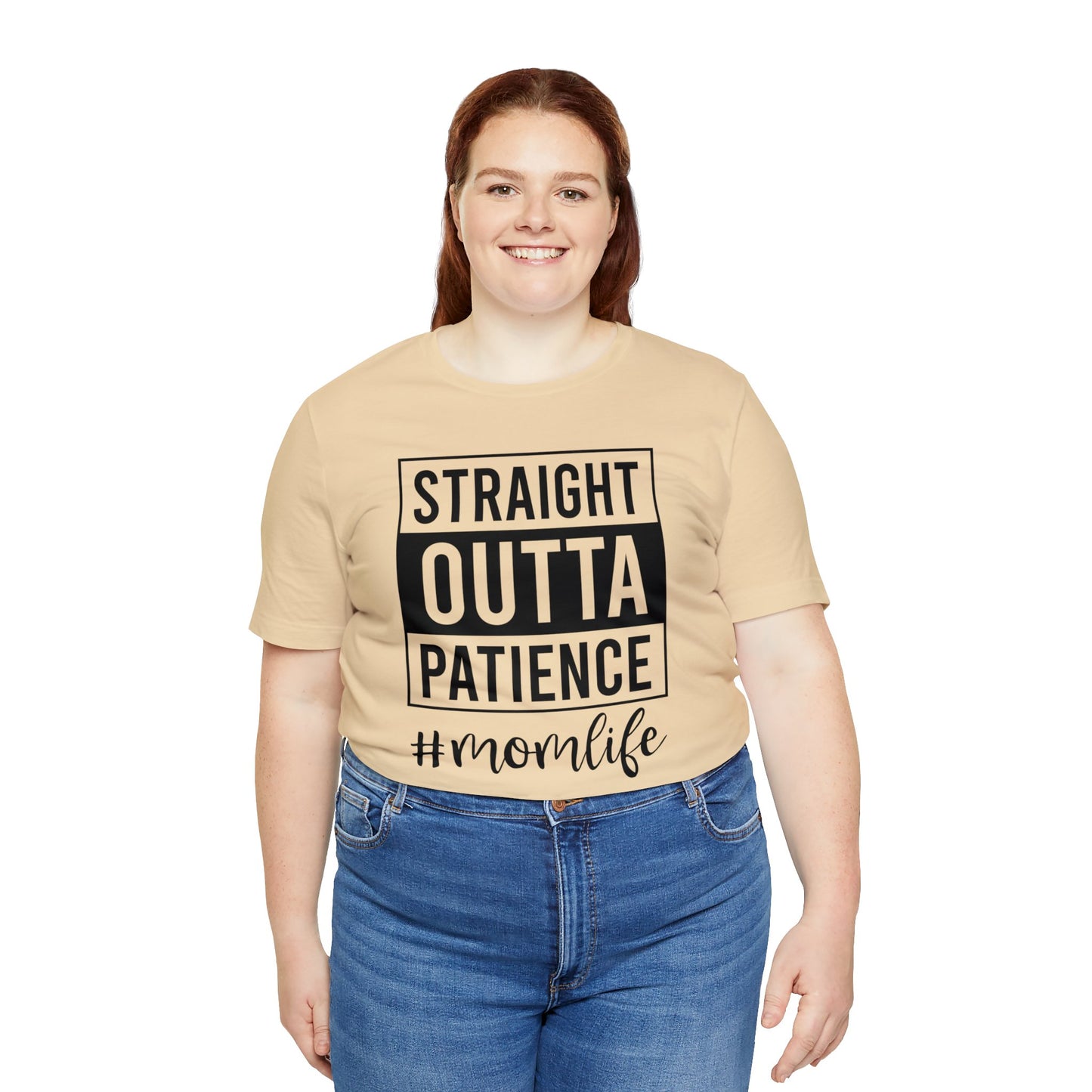 Straight Outta Patience | Unisex Jersey Short Sleeve Tee