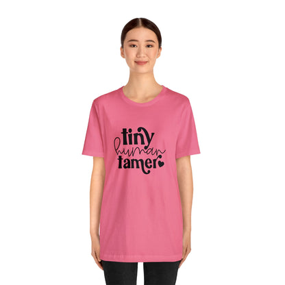 Tiny Human Tamer Unisex Jersey Short Sleeve Tee