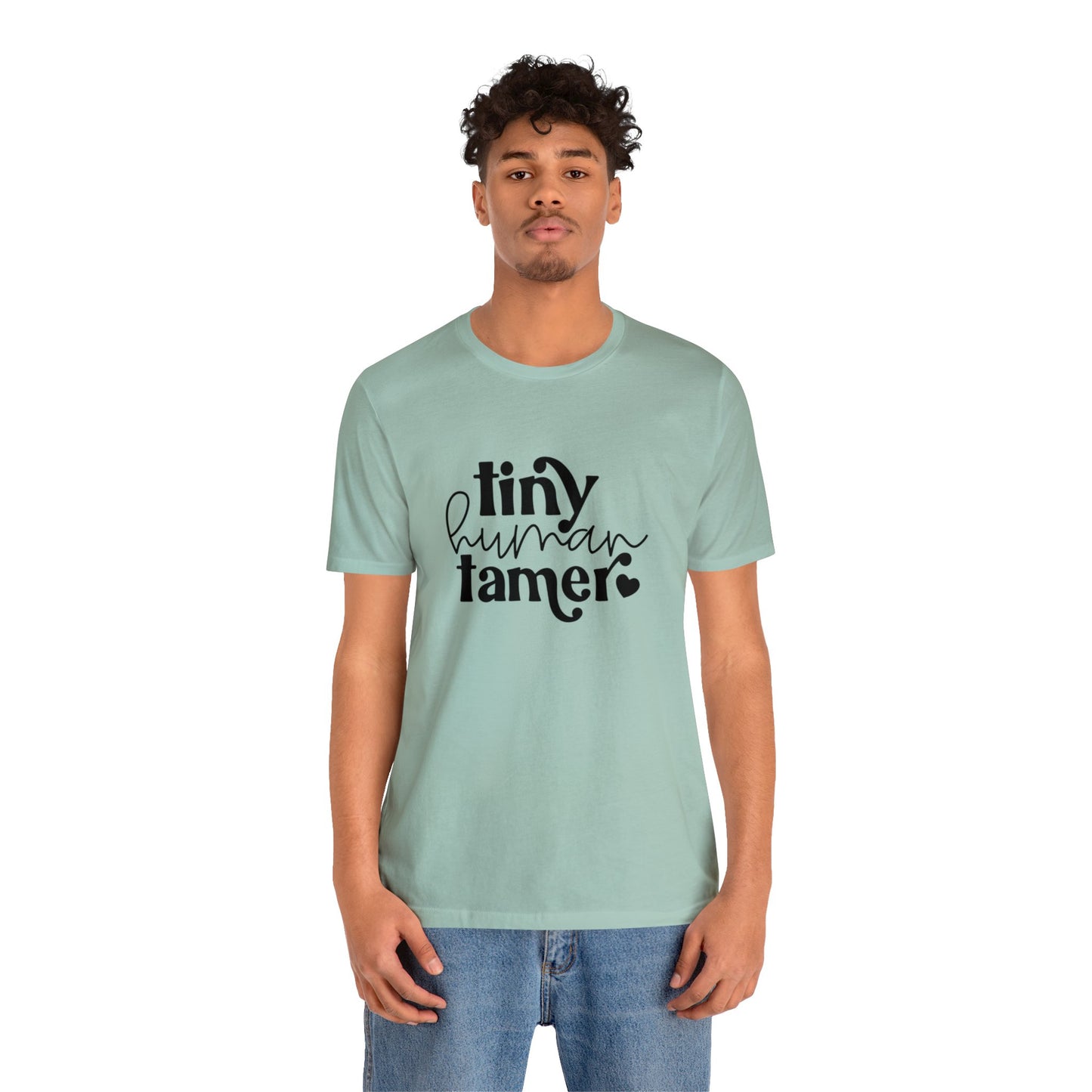 Tiny Human Tamer Unisex Jersey Short Sleeve Tee