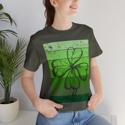 Green Shamrock | Unisex Jersey Short Sleeve Tee