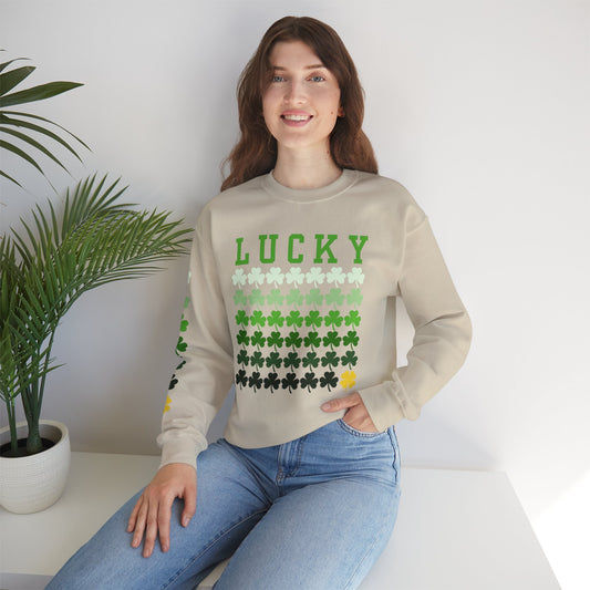 Lucky Shamrock Unisex Heavy Blend™ Crewneck Sweatshirt