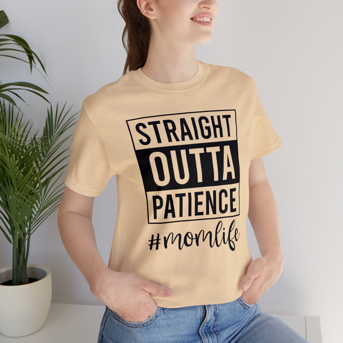 Straight Outta Patience | Unisex Jersey Short Sleeve Tee