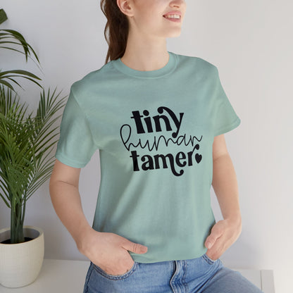 Tiny Human Tamer Unisex Jersey Short Sleeve Tee