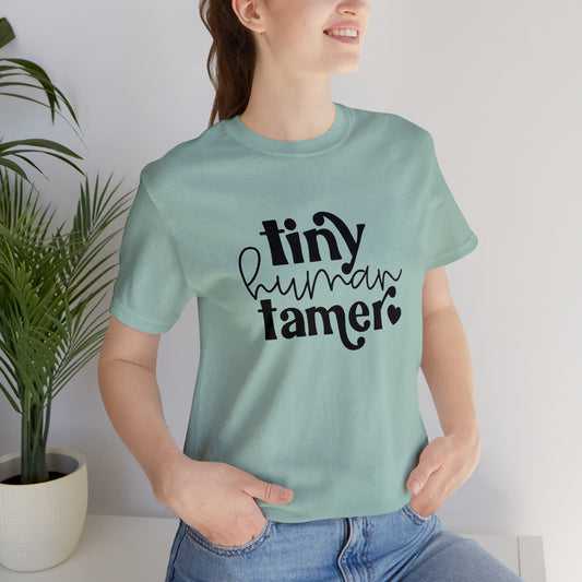 Tiny Human Tamer Unisex Jersey Short Sleeve Tee