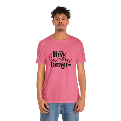 Tiny Human Tamer Unisex Jersey Short Sleeve Tee