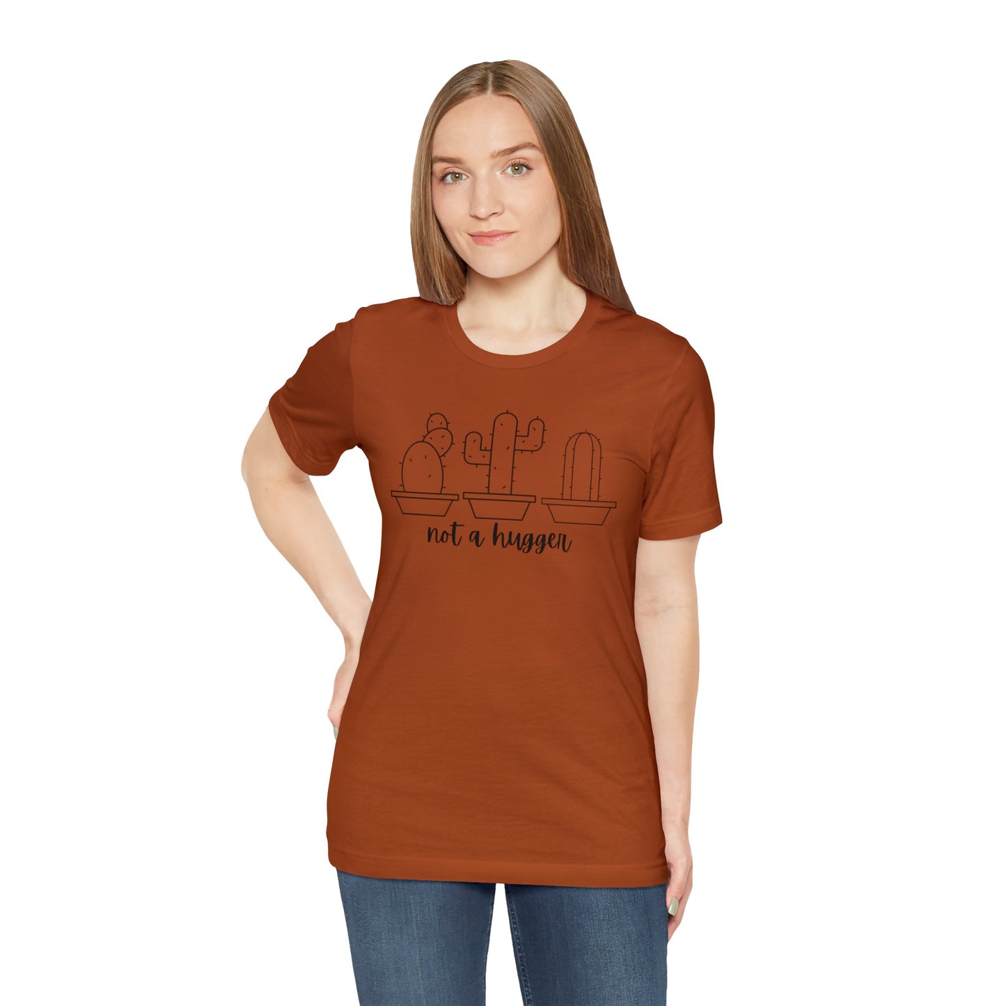 Not a Hugger Unisex Jersey Short Sleeve Tee