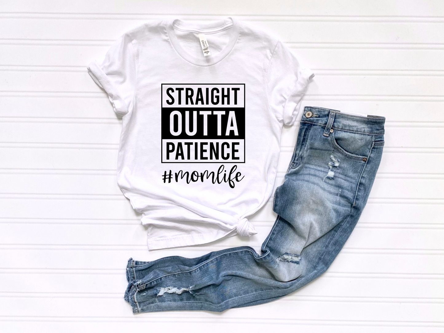 Straight Outta Patience | Unisex Jersey Short Sleeve Tee