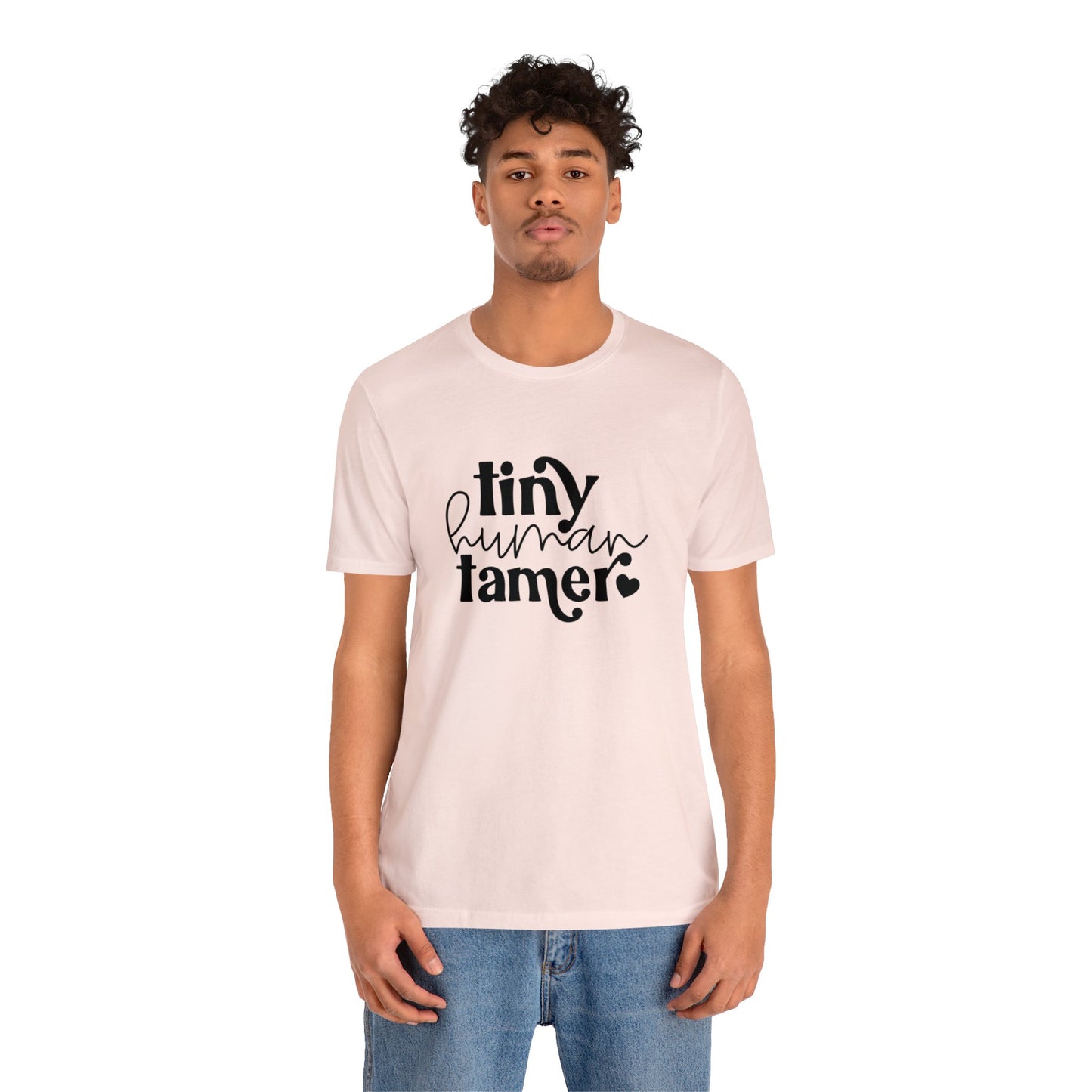 Tiny Human Tamer Unisex Jersey Short Sleeve Tee