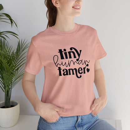 Tiny Human Tamer Unisex Jersey Short Sleeve Tee