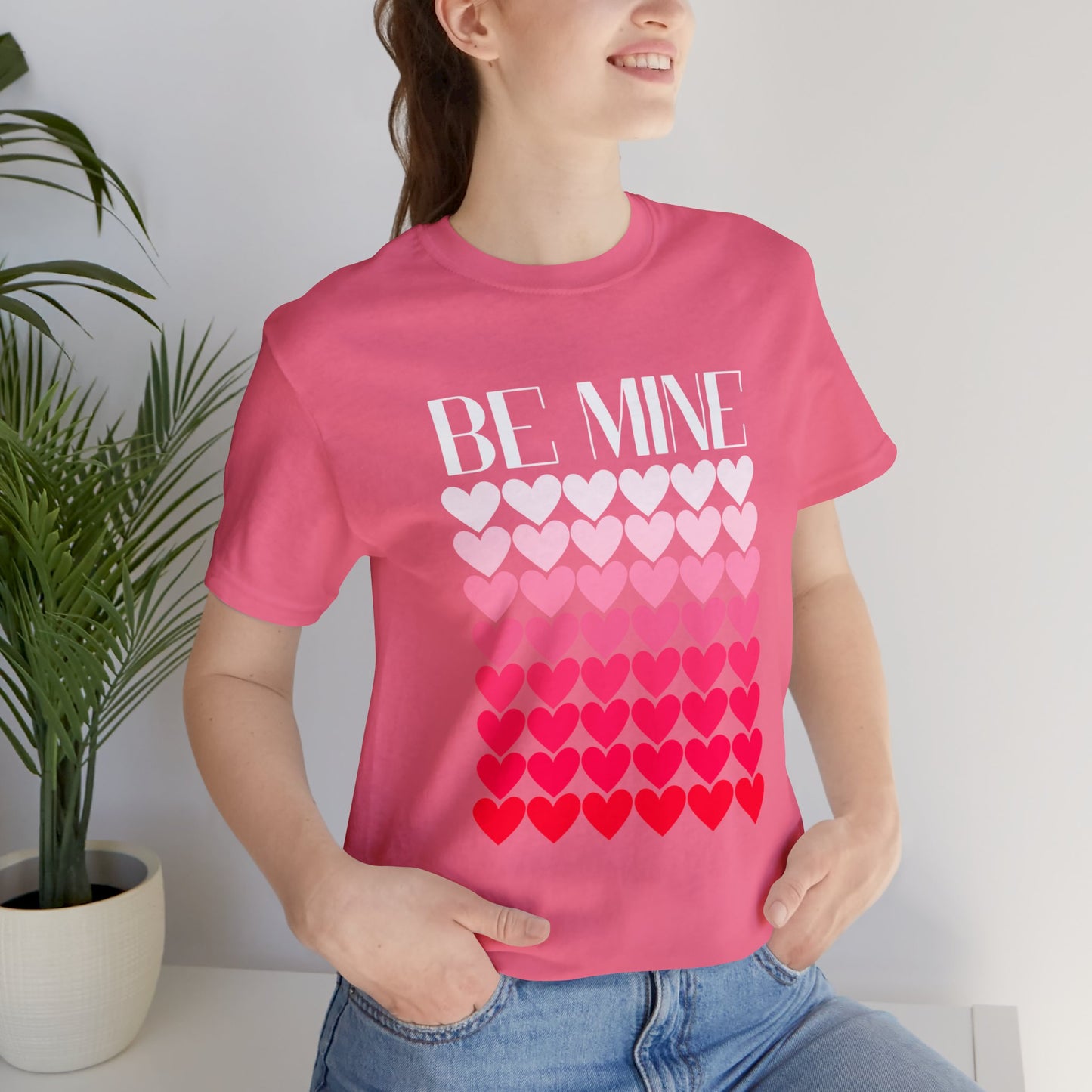 Be Mine | Valentine's Day | Unisex Jersey Short Sleeve Tee