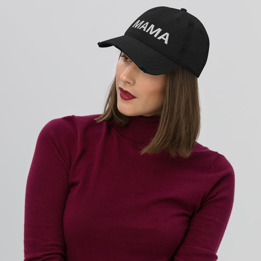 Mama Distressed Hat